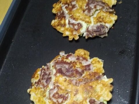 片栗粉で☆お好み焼き